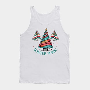 Christmas Trees Quote Tank Top